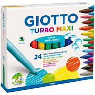 Pennarelli Giotto Turbo Maxi 24 colori